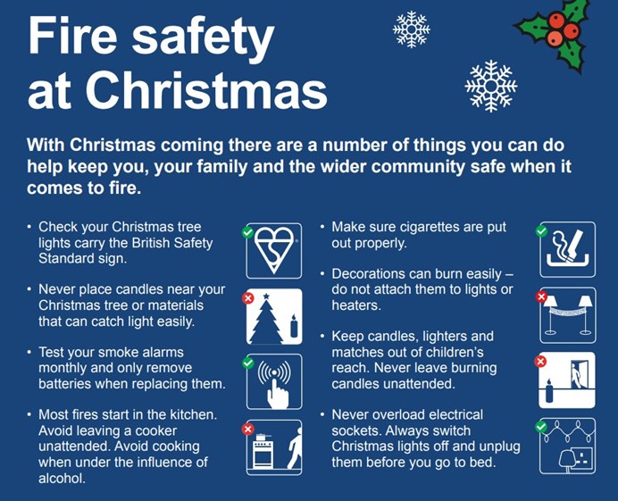 Fire Safety At Christmas | SW9