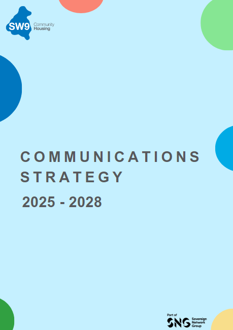 Communications Strategy 2025 2028 Front Cover